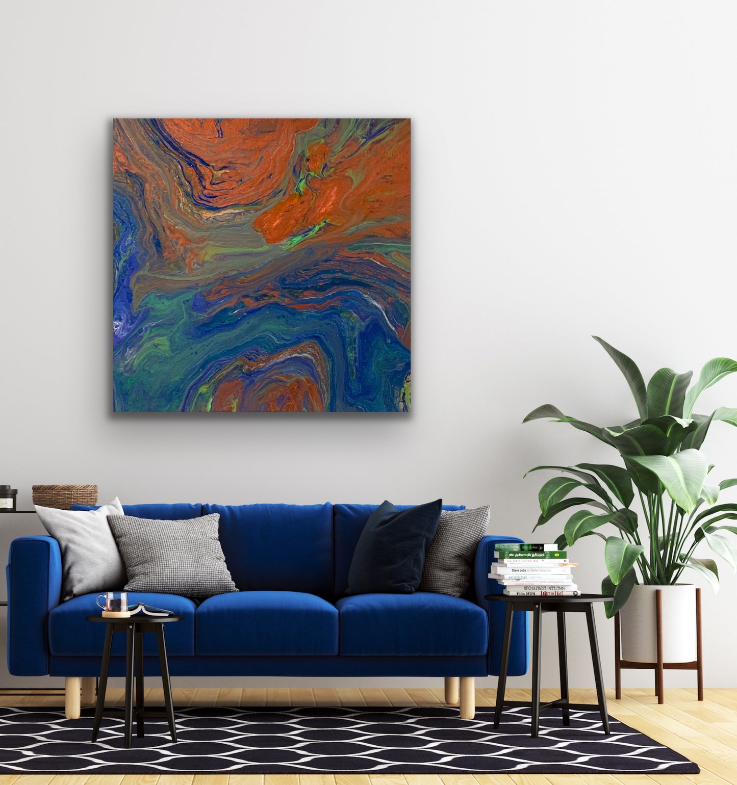 Copper Rising - 12" x 16" Stretched Canvas