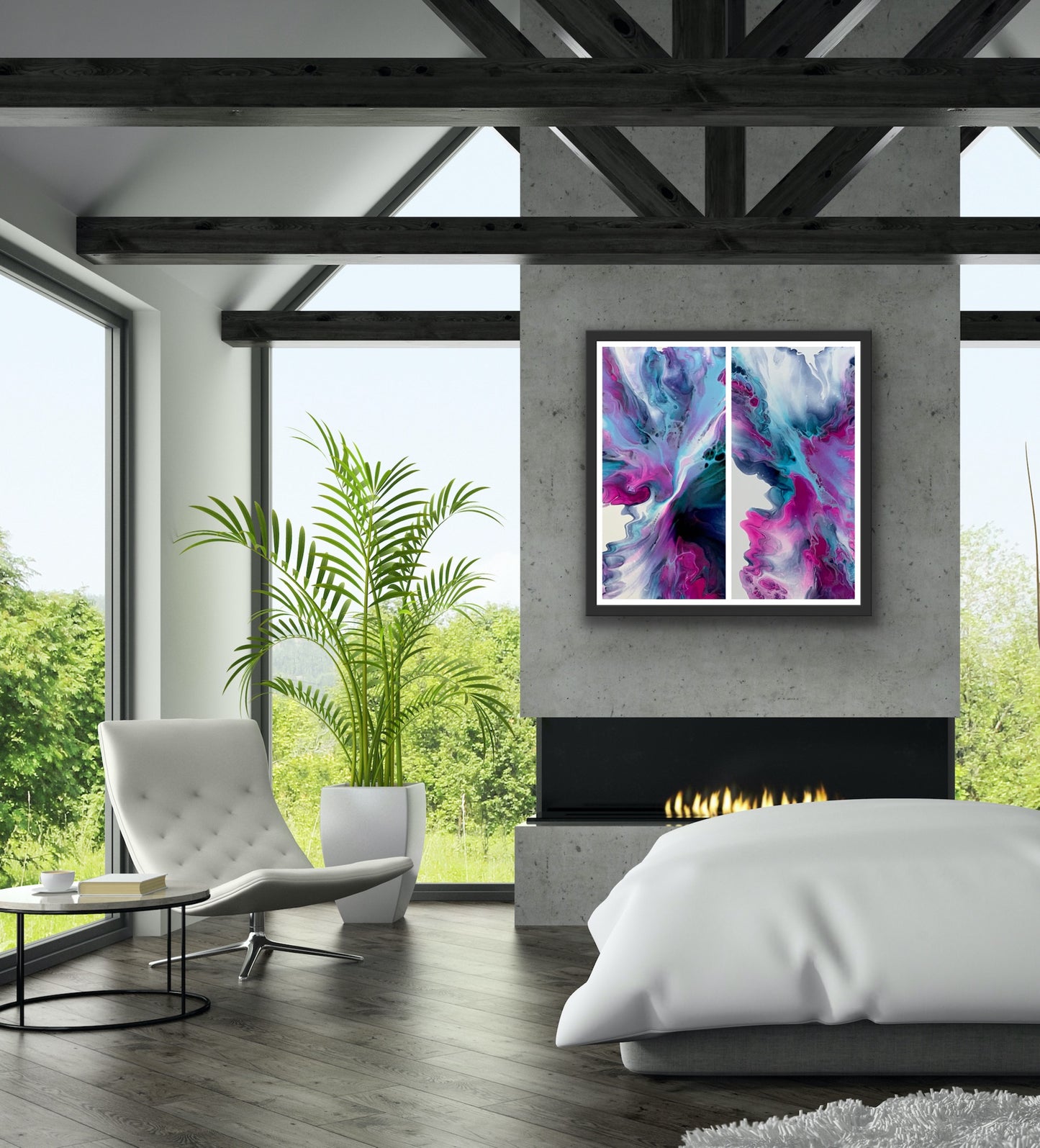 Reflections of Tara - 12" x 16" Stretched Canvas