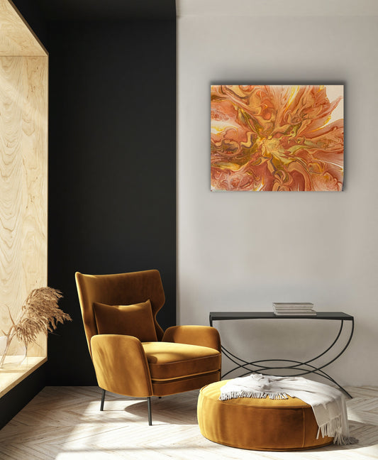 Jewels of Gold - 8" x 10" Stretched Canvas