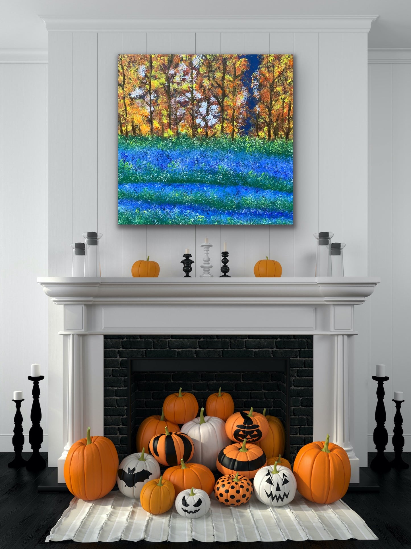 Fall Spirit - 21.5" x 21.5" Gallery Wrapped Canvas